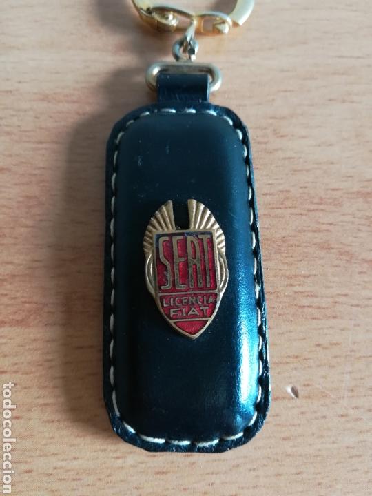 Coleccionismo de llaveros: Llavero publicidad Seat Licencia Fiat