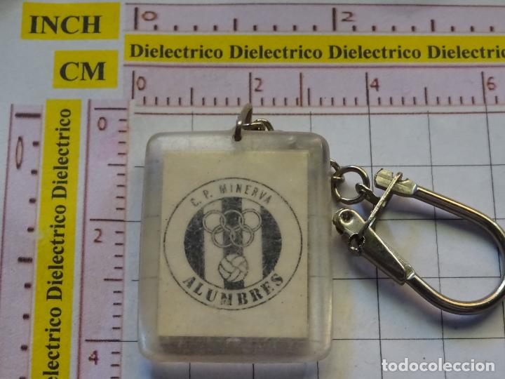 Collection of Keychains: LLAVERO DE DEPORTES. F&Uacute;TBOL. ALUMBRES, CARTAGENA. CP MINERVA
