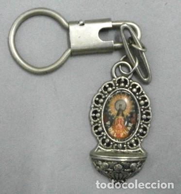 Coleccionismo de llaveros: LLAVERO DE METAL VIRGEN DEL PILAR - LLAV-8764 - B-168