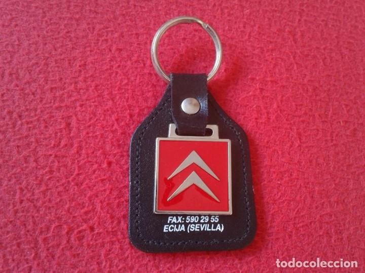 Coleccionismo de llaveros: LLAVERO KEYRING KEYCHAIN PORTE-CL&Eacute;S CITRO&Euml;N CITROEN A&Ntilde;OS 90 A ESTRENAR SIN USO CON PUBLICIDAD. COCHE