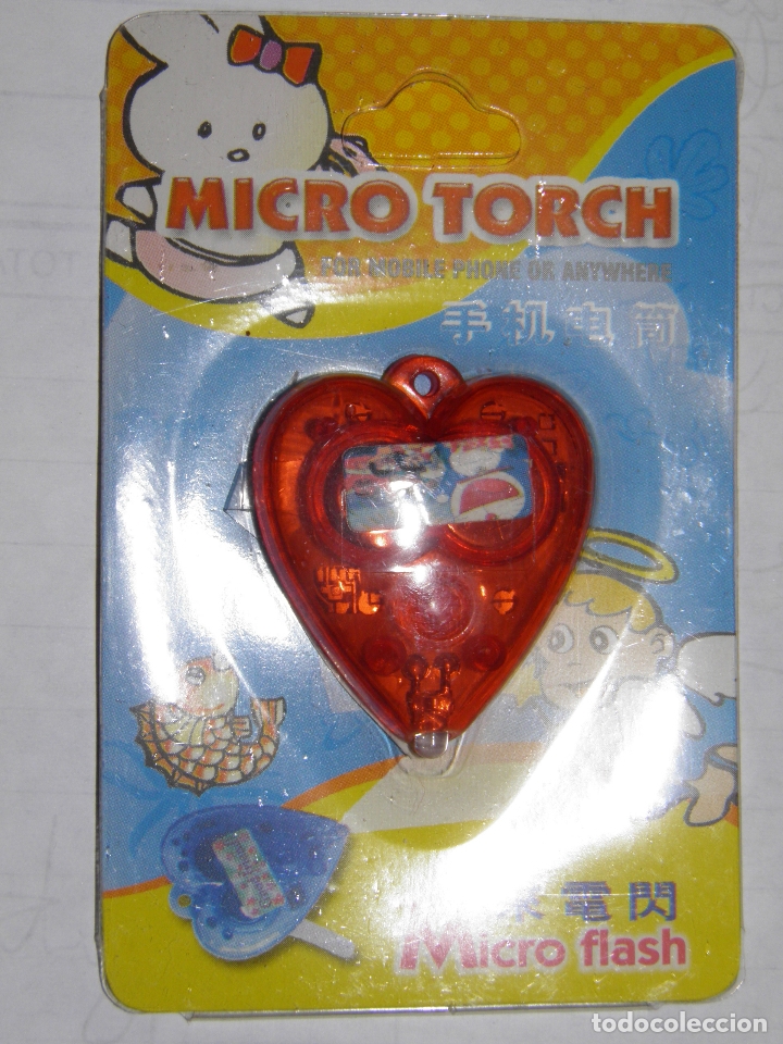 Coleccionismo de llaveros: LLAVERO LUMINOSO,MICRO TORCH,FOR MOBILE PHONE OR ANYWHERE,DORAEMON,A ESTRENAR