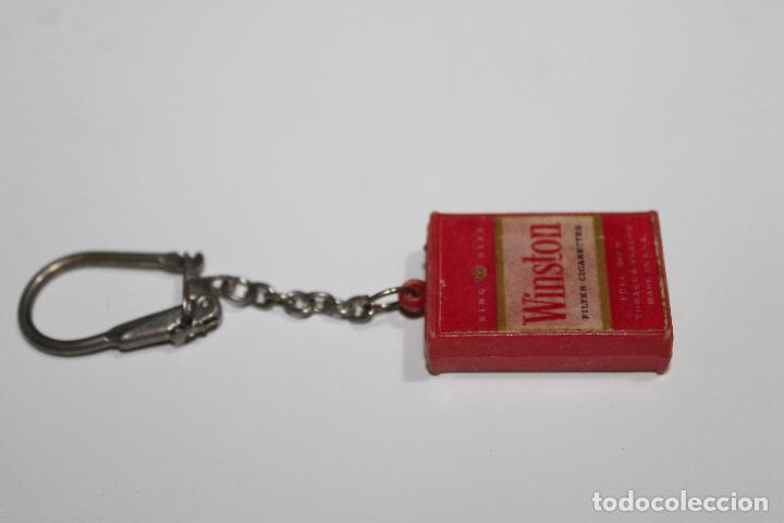 Coleccionismo de llaveros: LLAVERO, TABACO, WINSTON - Foto 2