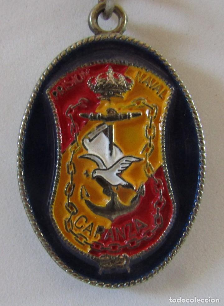 Coleccionismo de llaveros: CARRANZA LLAVERO - PRISION NAVAL CARANZA - ESMALTADO / METAL - A&Ntilde;OS 60 / 80 VER IMAGENES DETALLADAS