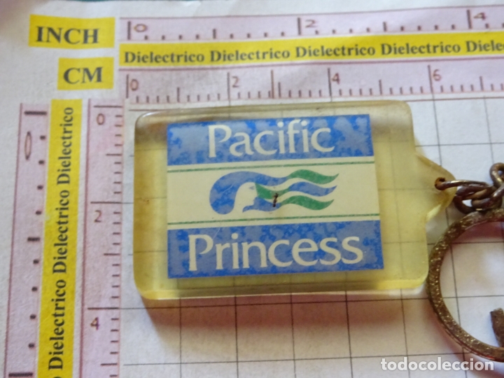 Sammlung von Schl&uuml;sselanh&auml;ngern: LLAVERO DE BARCOS NAVIERAS. CRUCEROS PRINCESS PACIFIC CRUISES. ESTADOS UNIDOS