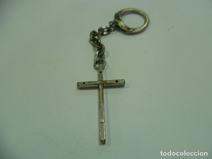Collectionnisme de portes-cl&eacute;s: Antiguo llavero cruz