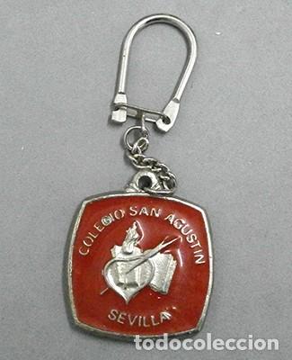 Coleccionismo de llaveros: LLAVERO DE METAL COLEGIO SAN AGUSTIN, SEVILLA - LLAV-9561. B-201