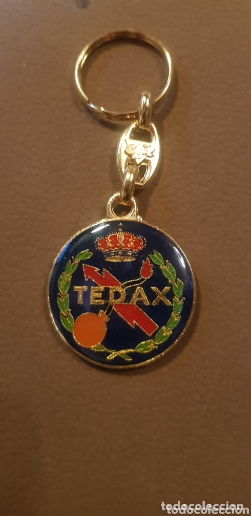 Collectionnisme de portes-cl&eacute;s: Llavero Tedax de la Polic&iacute;a Nacional