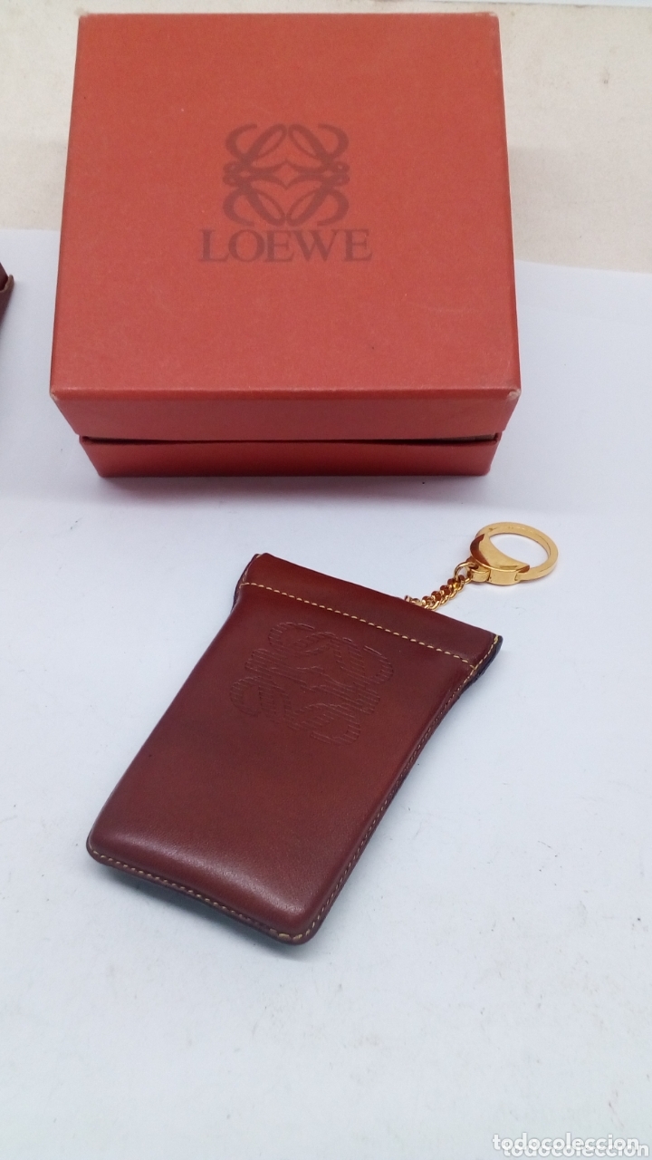 Coleccionismo de llaveros: Cartera Llavero monedero Loeween su caja