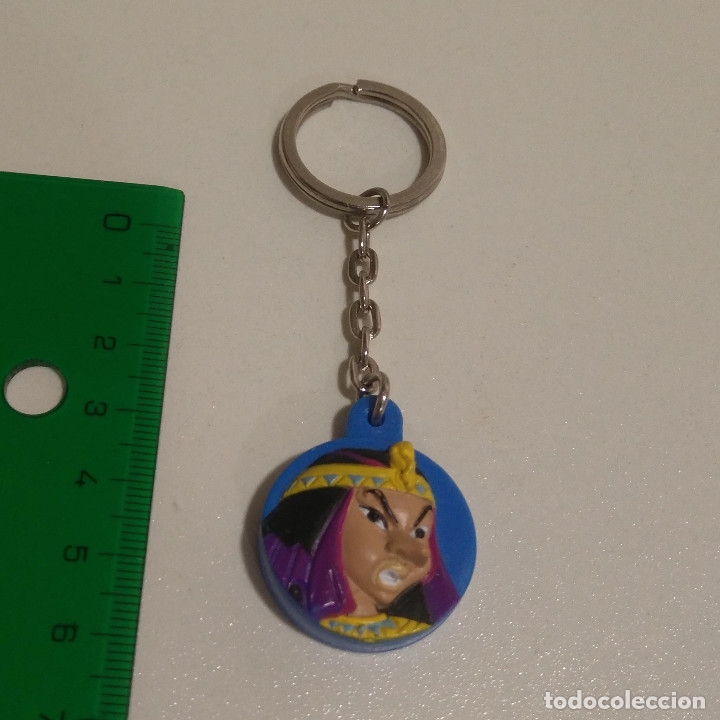 Coleccionismo de llaveros: LLAVERO ASTERIX PROMOCIONAL PROMO UDERZO cleopatra egipto GOMA 90 PUBLICIDAD babybel quesos quesitos