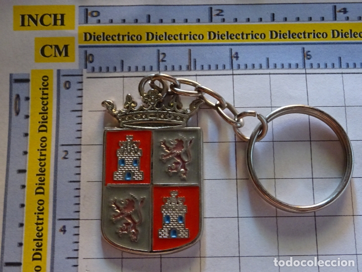 Collectionnisme de portes-cl&eacute;s: LLAVERO DE BANCOS ASEGURADORAS. BANCO DE CASTILLA. ESCUDO HER&Aacute;LDICO