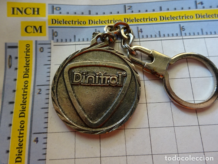 Collectionnisme de portes-cl&eacute;s: LLAVERO DE COCHES MOTOS. DINITROL PRODUCTOS AUTOM&Oacute;VIL. PAMPLONA NAVARRA