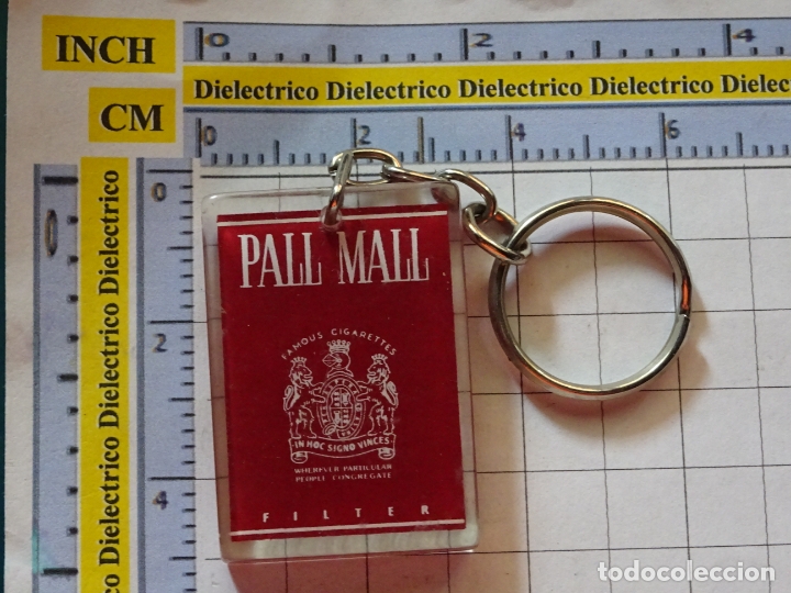 Coleccionismo de llaveros: LLAVERO DE TABACO. PALL MALL - Foto 1