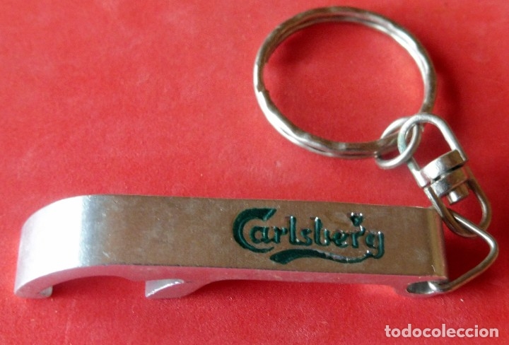 Collectionnisme de portes-cl&eacute;s: LLAVERO ANTIGUO - CARLSBERG (VER FOTOS)