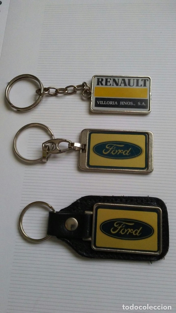 Coleccionismo de llaveros: 2 LLAVEROS FORD Y 1 RENAULT - Foto 1