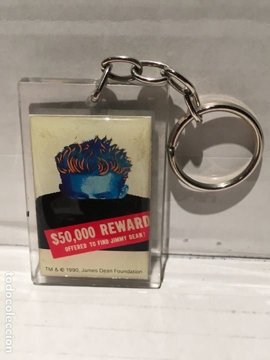 Coleccionismo de llaveros: LLAVERO JAMES DEAN FUNDACION 1990