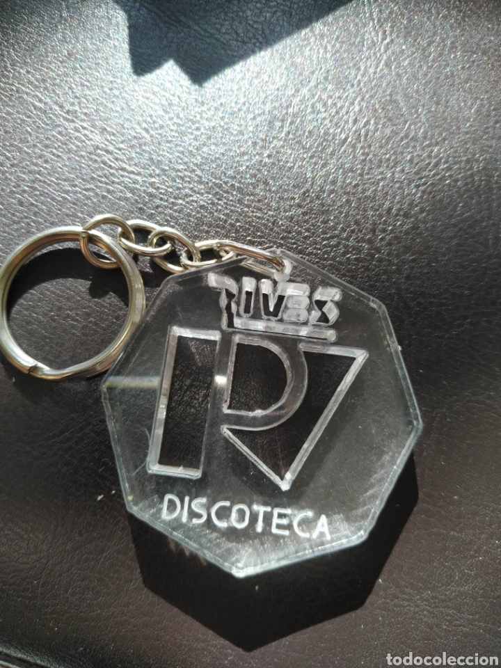Collezionismo di Portachiavi: Llavero disco discoteca Rives