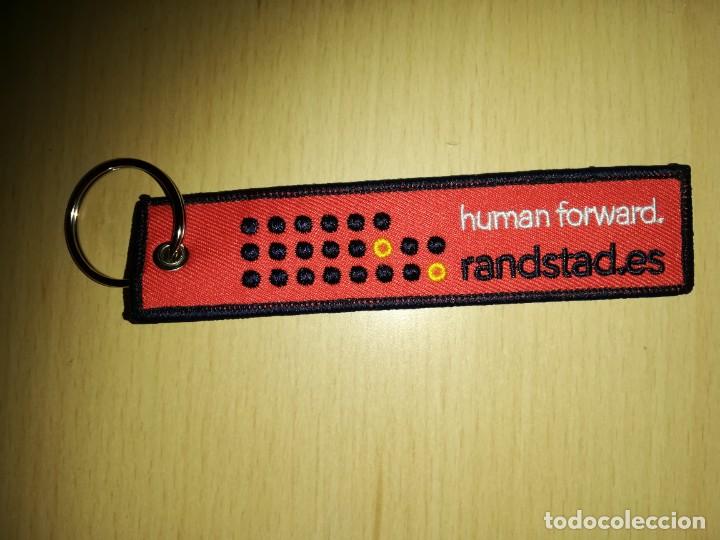 Collectionnisme de portes-cl&eacute;s: LLAVERO RANDSTAD HUMAN FORWARD