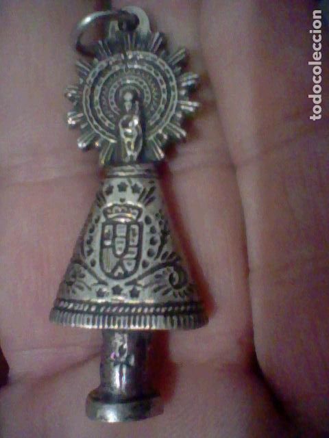 Coleccionismo de llaveros: VIRGEN PILAR LLAVERO VINTAGE METAL BONITO 5 CMS ALTO