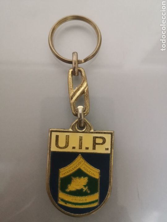 Coleccionismo de llaveros: ANTIGUO LLAVERO U. I. P. UNIDAD INTERVENCI&Oacute;N POLICIAL