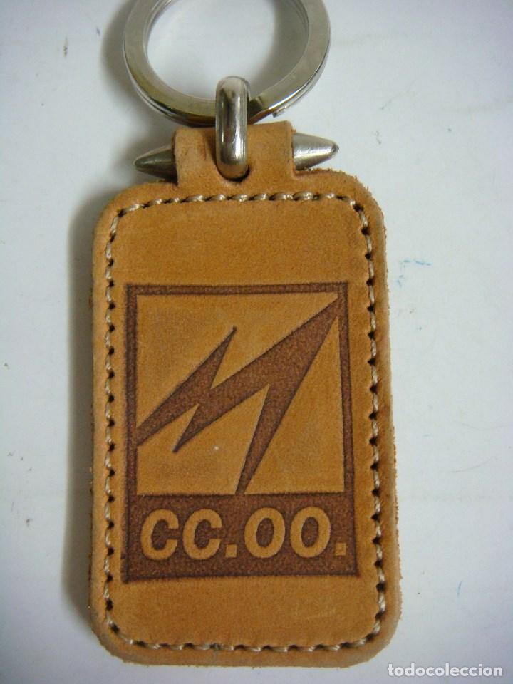 Coleccionismo de llaveros: LLAVERO DE CC.OO DE POLIPIEL