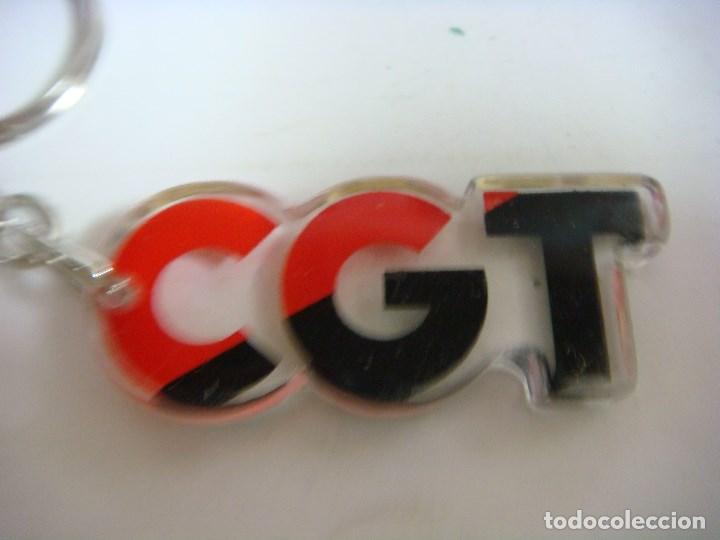 Collection of Keychains: LLAVERO DE C.G.T. DE METALCRILATO