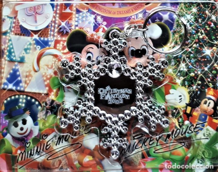 Coleccionismo de llaveros: 0069 LLAVERO ORIGINAL TOKYO DISNEYLAND. MICKEY MOUSE. MINNIE. NAVIDAD.DISNEY. JAP&Oacute;N