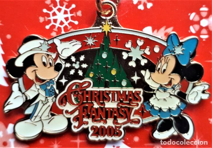 Coleccionismo de llaveros: 0078 COLGANTE LLAVERO ORIGINAL TOKYO DISNEYLAND. MICKEY MOUSE. MINNIE. NAVIDAD.