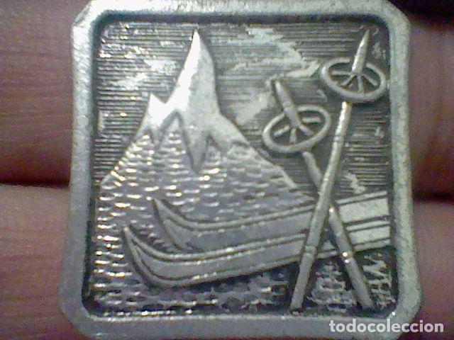 Coleccionismo de llaveros: MONTA&Ntilde;ISMO ALPINISMO ESQUI LLAVERO ALUMINIO A&Ntilde;OS 60 APROX 3 CMS APROX.