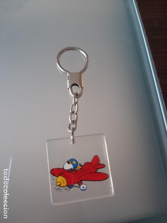 Coleccionismo de llaveros: Llavero 1985 Snoopy aviador