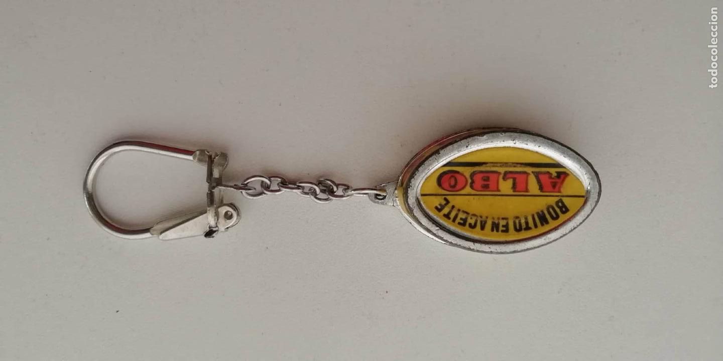 Collectionnisme de portes-cl&eacute;s: Llavero Bonito en Aceite Albo