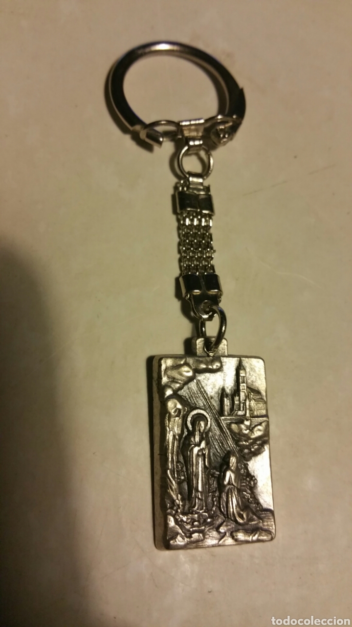 Coleccionismo de llaveros: Llavero, virgen de Lourdes. Italy