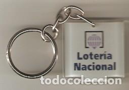 Collection of Keychains: Llavero Loter&iacute;a Nacional. metacrilato. 18-463