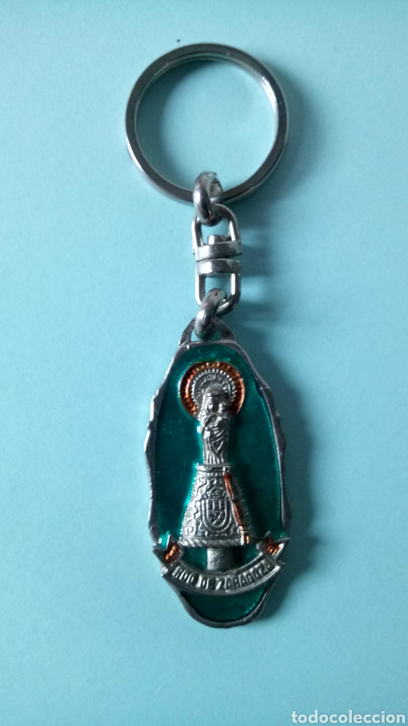Coleccionismo de llaveros: ANTIGUO LLAVERO RECUERDO DE ZARAGOZA. VIRGEN DEL PILAR.