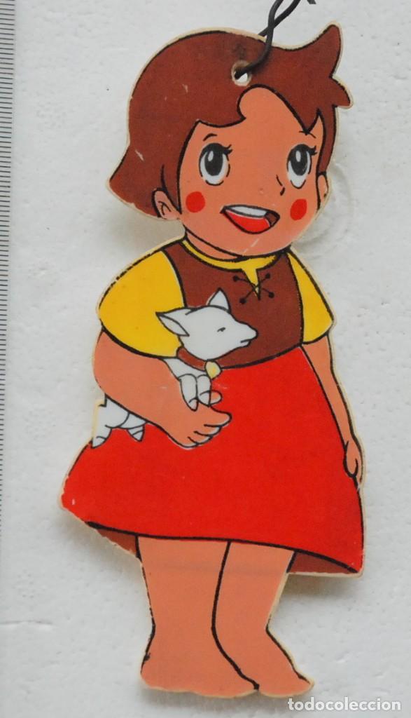 Coleccionismo de llaveros: ANTIGUO LLAVERO GIGANTE - GRAN TAMA&Ntilde;O DE HEIDI - PLASTICO  A&Ntilde;OS 70