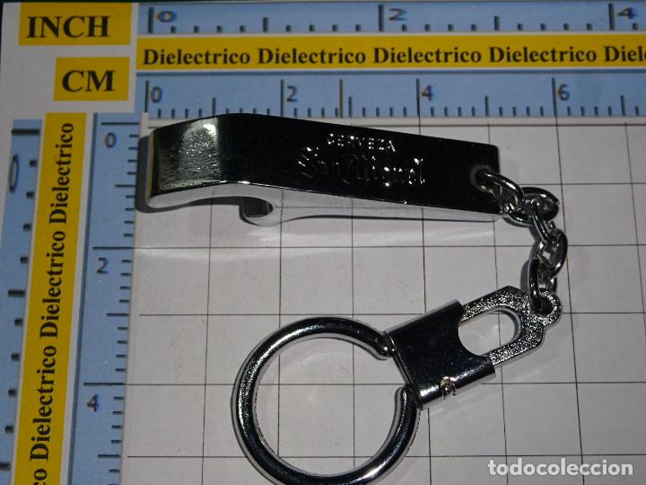 Coleccionismo de llaveros: LLAVERO DE BEBIDAS. ABRIDOR CERVEZA SAN MIGUEL