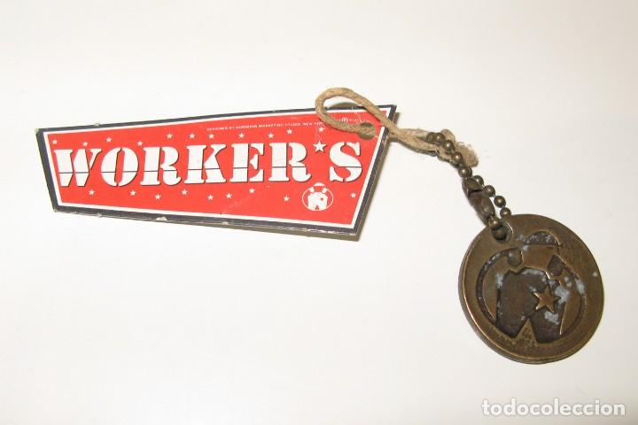 Coleccionismo de llaveros: Llavero publicitario Workers - Foto 1