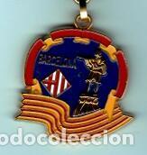 Coleccionismo de llaveros: LLAVERO ANTIGUO DE COLON BARCELONA - Foto 1