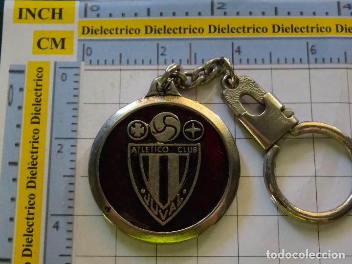 Collection of Keychains: LLAVERO DE DEPORTES. F&Uacute;TBOL. XXV ANIVERSARIO ATL&Eacute;TICO JUVAL. F&Uacute;TBOL MODESTO M&Aacute;LAGA