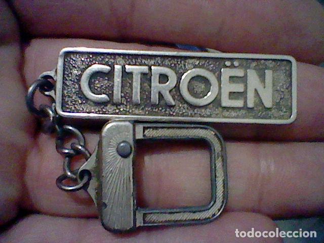Coleccionismo de llaveros: CITROEN LLAVERO METAL ANTIGUO SIN CONCESIONARIO 5 CMS LARGO