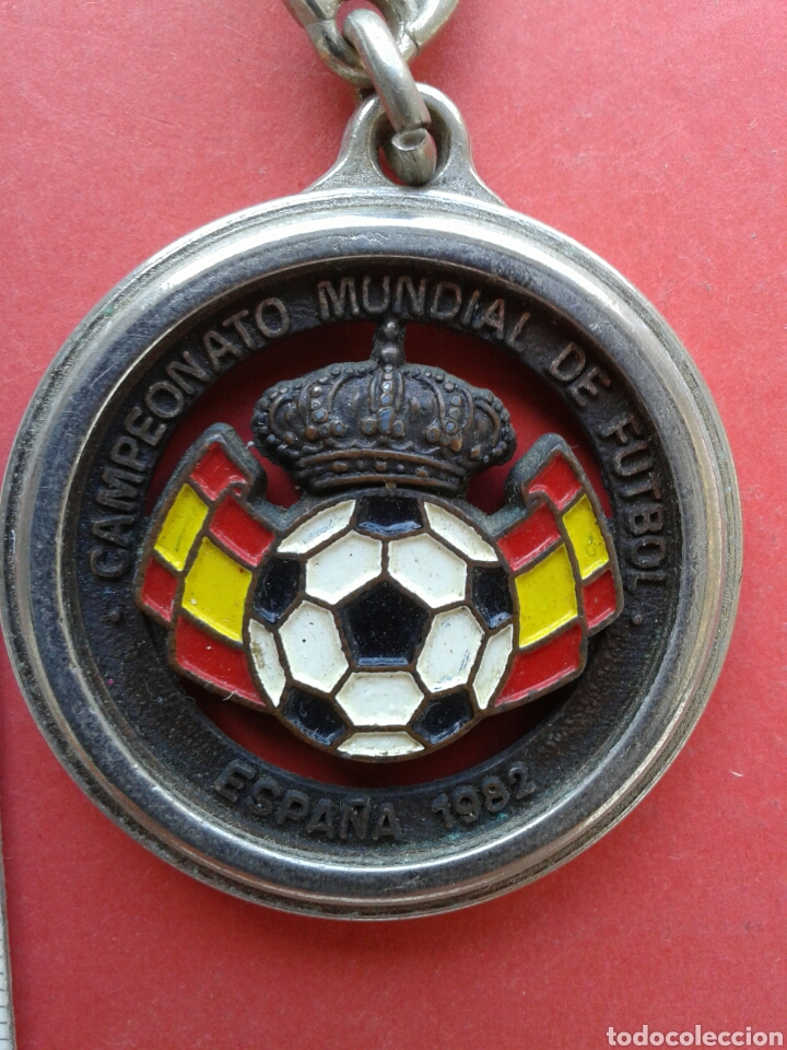 Coleccionismo de llaveros: LLAVERO ANTIGUO CAMPEONATO MUNDIAL DE FUTBOL ESPA&Ntilde;A 1982
