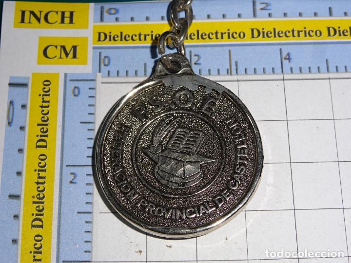 Collection of Keychains: LLAVERO POL&Iacute;TICO SINDICAL. PSOE FEDERACI&Oacute;N PROVINCIAL DE CASTELL&Oacute;N