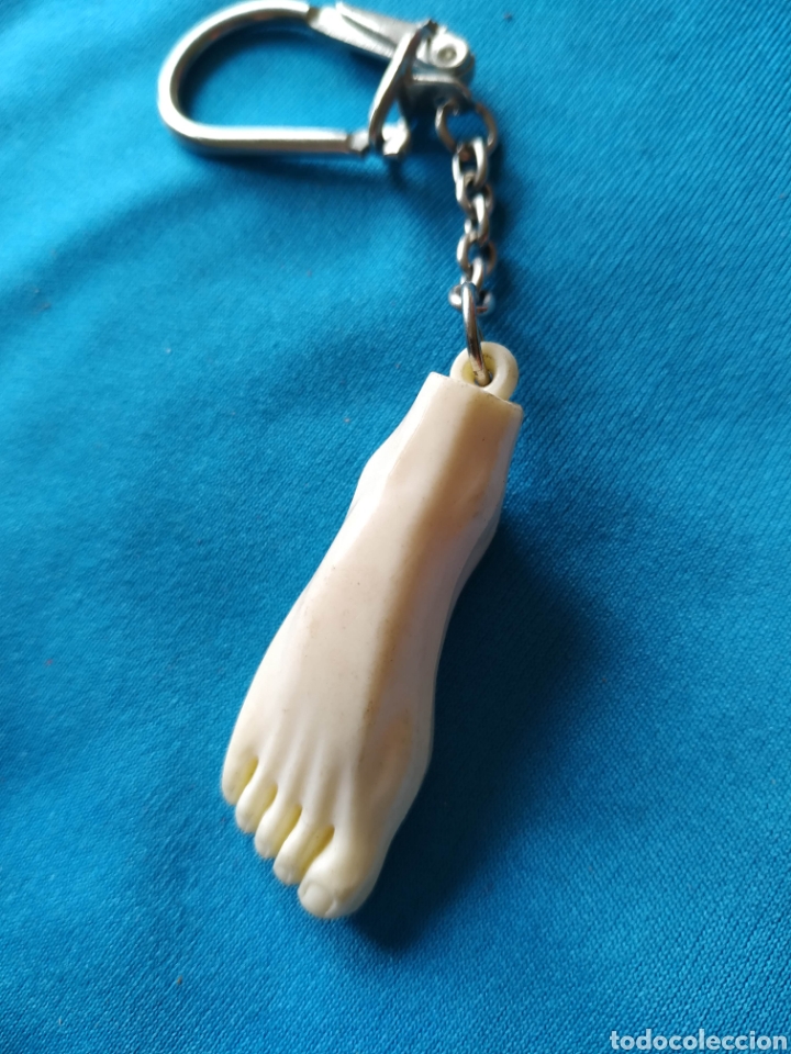 Coleccionismo de llaveros: Llavero pie