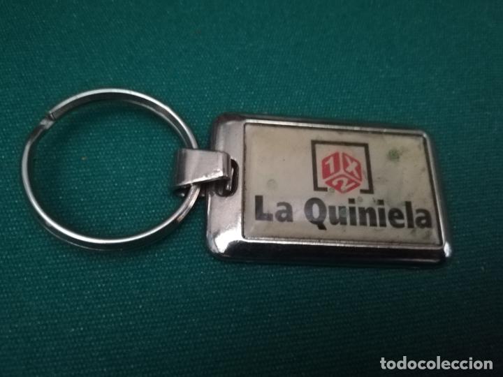 Coleccionismo de llaveros: LA QUINIELA - METALICO
