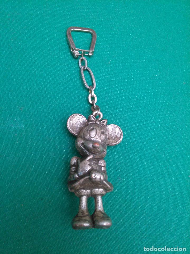 Coleccionismo de llaveros: MINNIE MOUSE - WALT DISNEY - CROMADO - A&Ntilde;OS 60/70