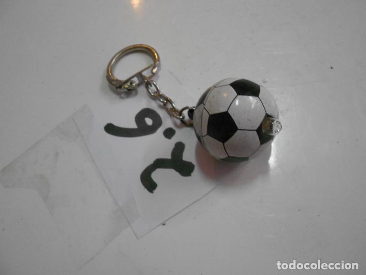 Coleccionismo de llaveros: ANTIGUO LLAVERO PELOTA LINTERNA