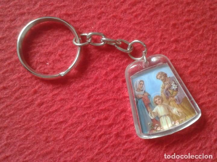 Coleccionismo de llaveros: LLAVERO KEYRING PORTE-CL&Eacute;S KEYCHAIN RELIGIOSO RELIGI&Oacute;N MONJA VIRGEN MAR&Iacute;A ? SAN JOS&Eacute; ? NI&Ntilde;O JES&Uacute;S ?