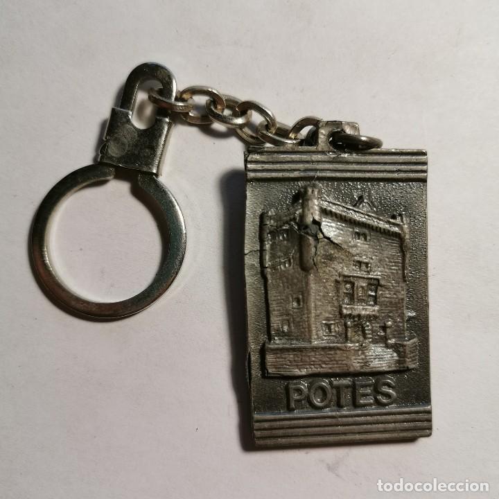 Coleccionismo de llaveros: ANTIGUO LLAVERO - CORZO - POTES - Foto 2