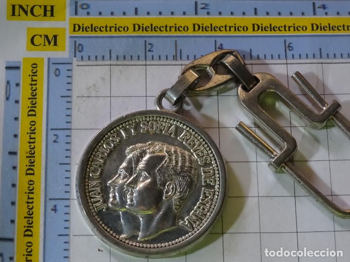 Colecionismo de porta-chaves: LLAVERO DE LA CASA REAL ESPA&Ntilde;OLA. JUAN CARLOS I Y DO&Ntilde;A SOF&Iacute;A REYES DE ESPA&Ntilde;A