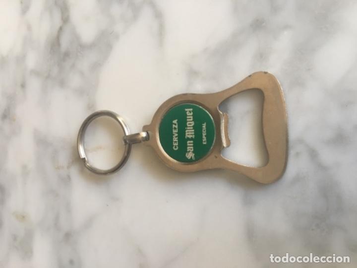 Coleccionismo de llaveros: Llavero Cerveza San Miguel