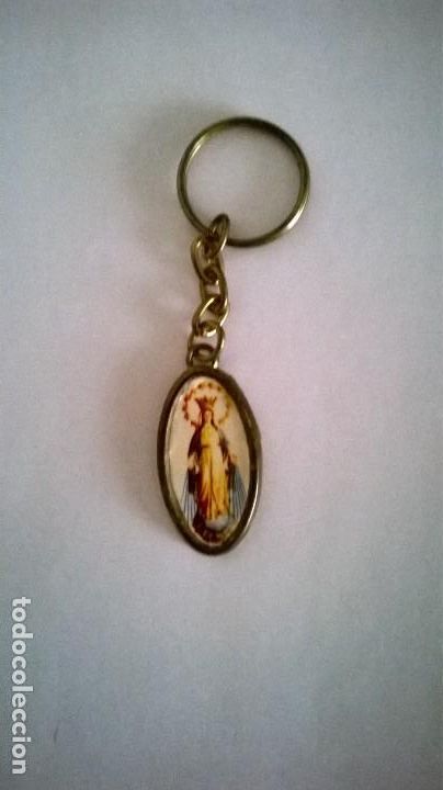 Coleccionismo de llaveros: Llavero virgen - Foto 1